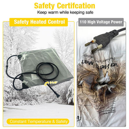 【Falldealsforyou】Aivituvin-Air91-In-Hp Wooden Heated Cat House with Adjustable Temperature Pad | Waterproof Roof| Outdoor Cat Shelter| Insulation